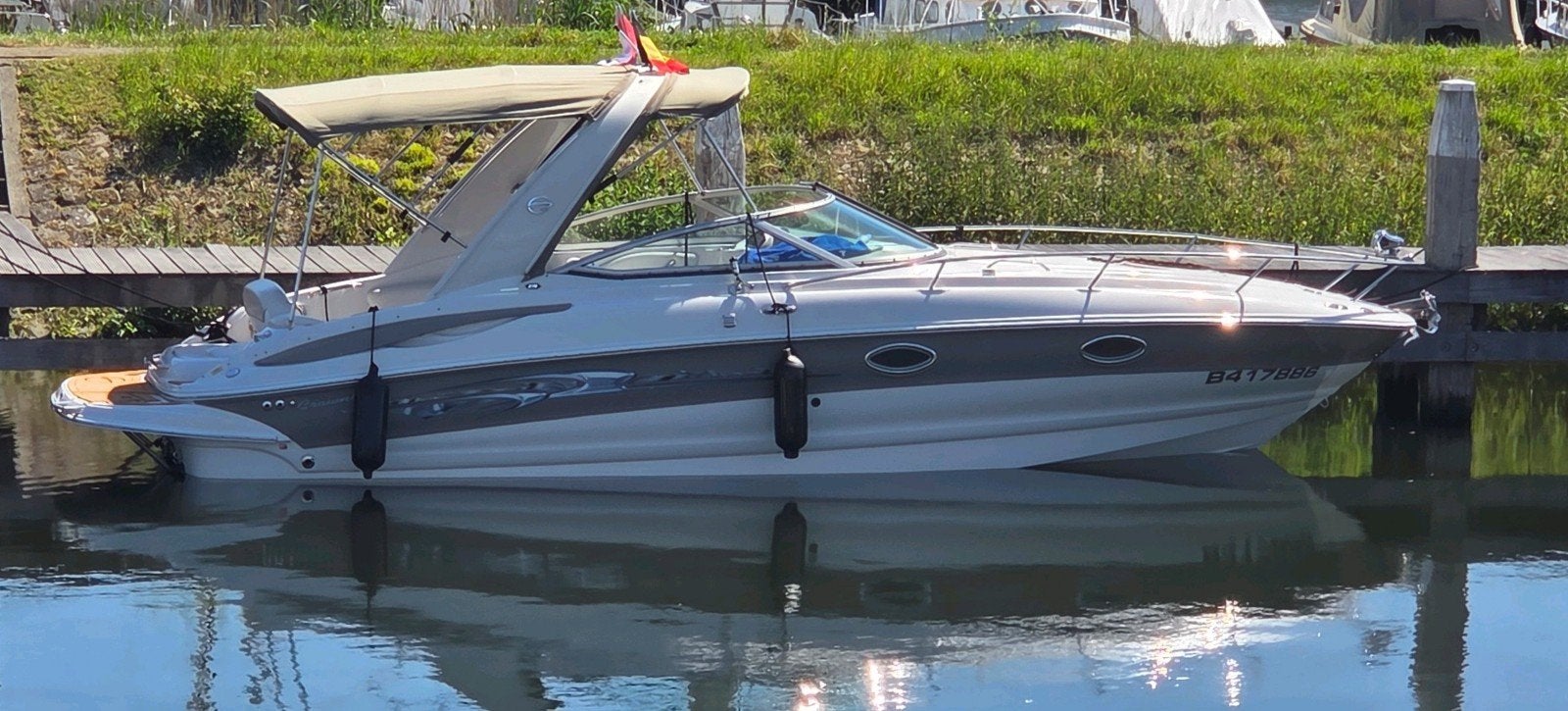 Crownline 275 CCR, Watersport en Boten, Motorboten en Motorjachten, Elektrisch, Koelkast, Toilet, Trailer, Walstroom, Ophalen