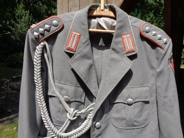 Vest Hauptmann Bundeswehr , ordonnansofficier , Jaren 70/80, Ophalen of Verzenden, Landmacht, Kleding of Schoenen