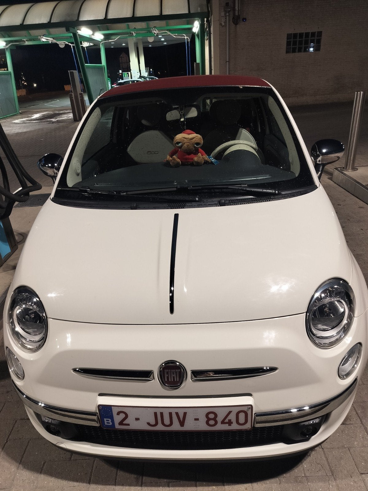 à vendre Fiat 500C Cabrio blanc avec toit bordelais, Achat, Particulier, Blanc, 500C