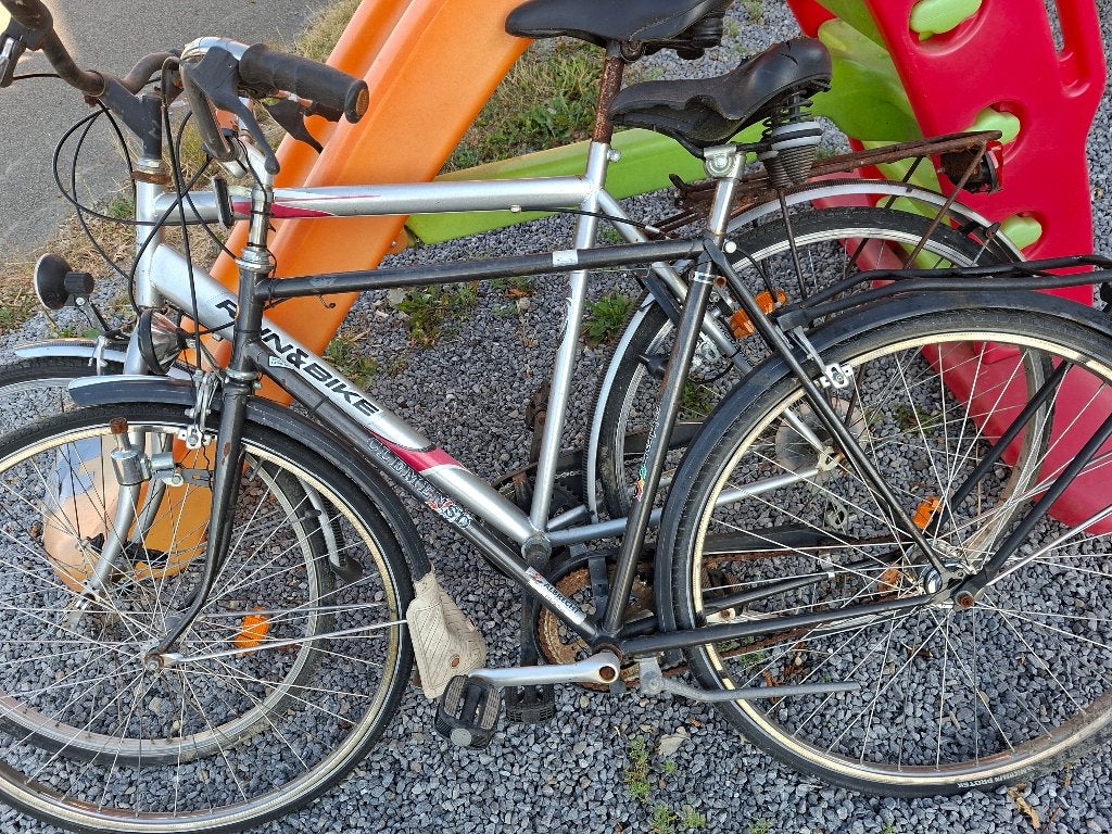 Herenfiets 3 versnellingen. 1 moutainbike, Ophalen, Gebruikt, Velgrem, Heren