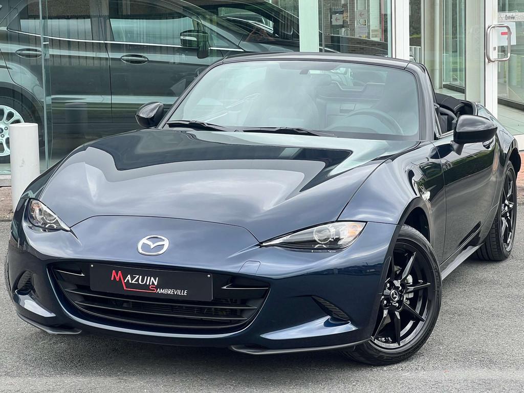 Mazda MX-5 1.5i Skyactiv-G * Etat Neuf * CarPlay * 20.000 Km, Achat, Entreprise, Noir, 2 portes