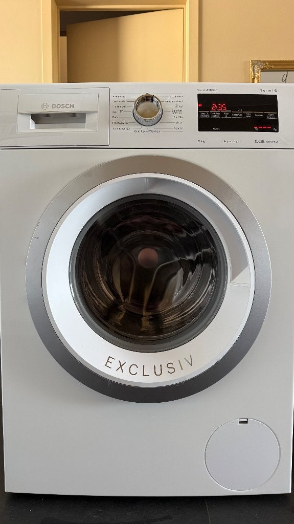 Bosch Serie 6 Wasmachine 8kg – Perfect Werkend!, Ophalen, 1200 tot 1600 toeren, Gebruikt, 8 tot 10 kg
