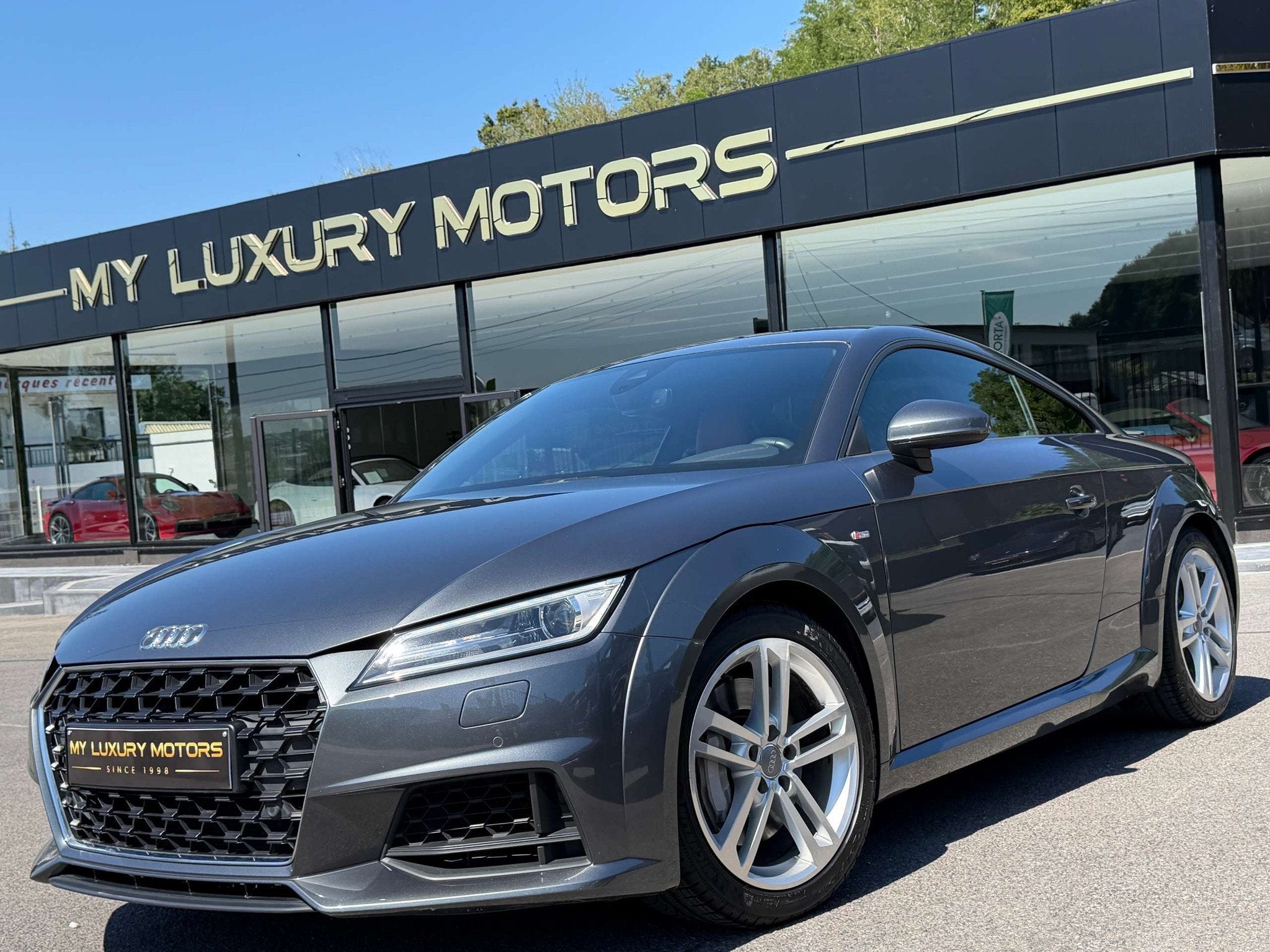 Audi TT 2.0 Coupé 45 TFSI 245 CV S-LINE | COMPETITON | XENO, Argent ou Gris, Euro 6, Entreprise, 2 portes