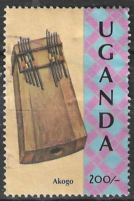 Uganda 1992 - Yvert 895C - De Akogo - 200 s. (ST), Postzegels en Munten, Postzegels | Afrika, Verzenden, Gestempeld