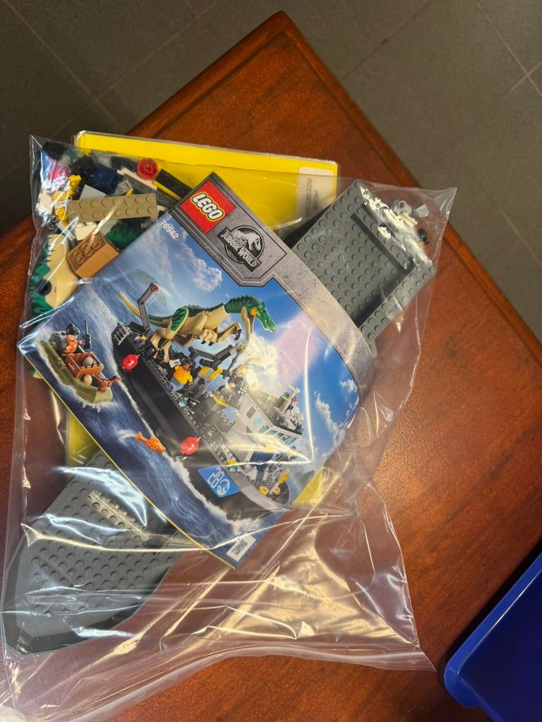 Lego jurassic 76942, Ophalen of Verzenden, Zo goed als nieuw, Lego