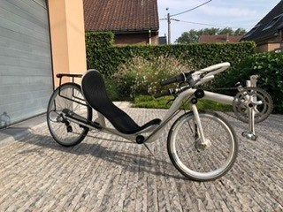 Ligfiets, Fietsen en Brommers, Fietsen | Ligfietsen, Ophalen, Zo goed als nieuw, Schijfrem