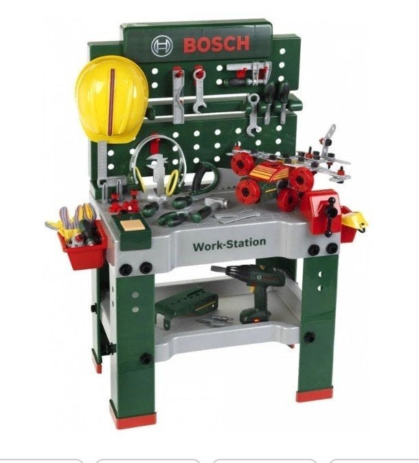 werkbank Bosch met veel extra gereedschap, Ophalen