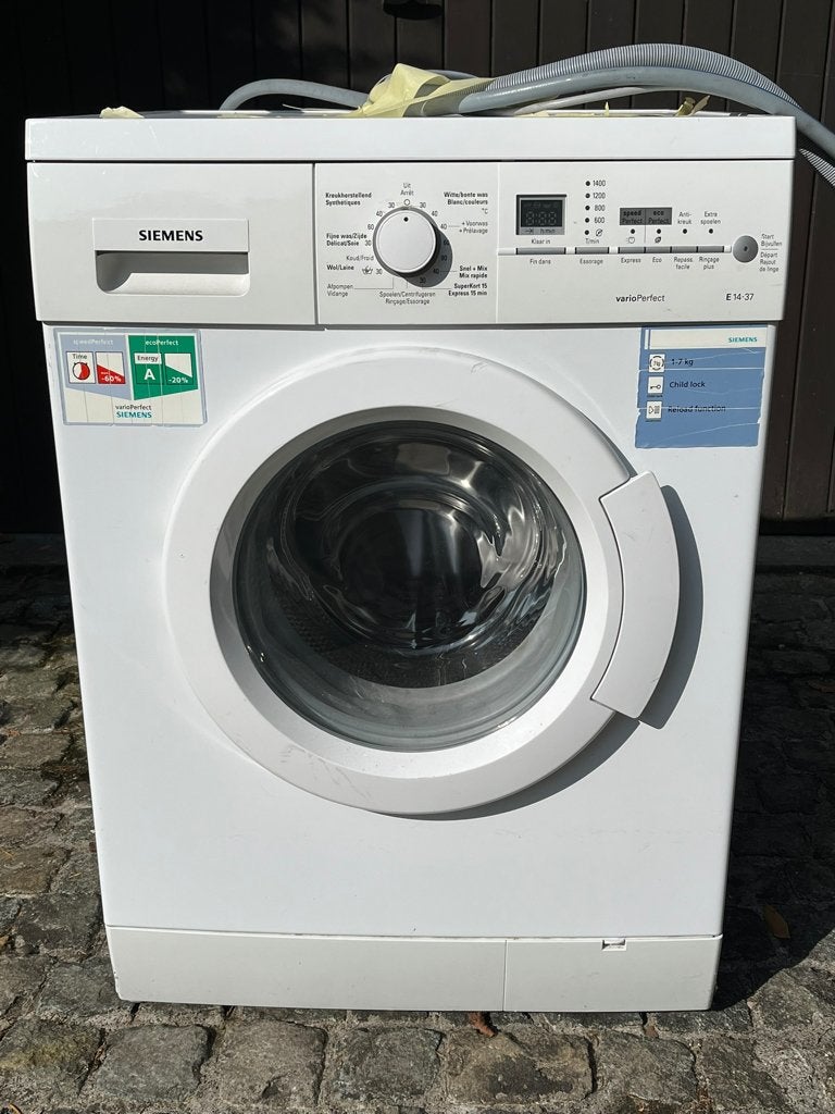 Machine à laver Siemens, Electroménager, Lave-linge, 1200 à 1600 tours, Classe énergétique A ou plus économe, Comme neuf, Chargeur frontal