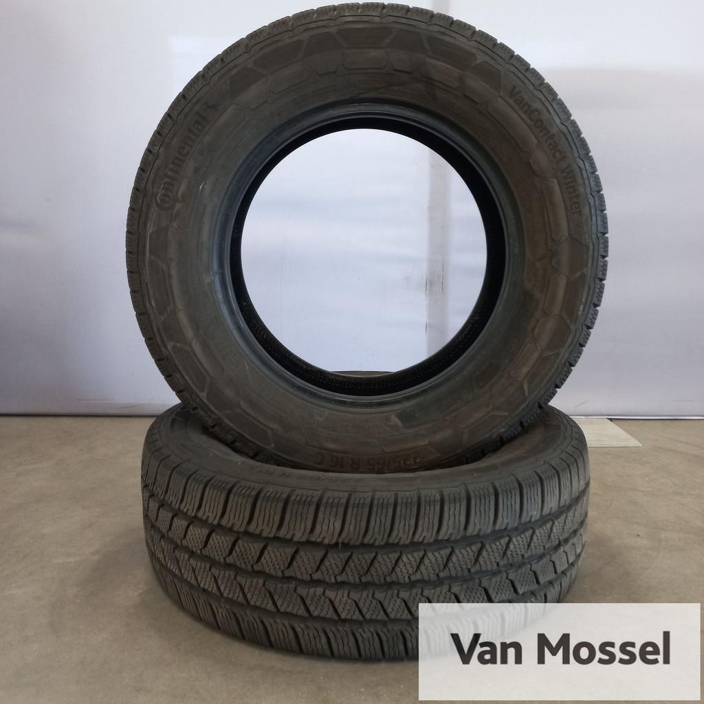 Continental VanContact Winter 225/65/R16C 112/110R, Auto-onderdelen, Banden en Velgen, Gebruikt, -, Band(en), 225 mm