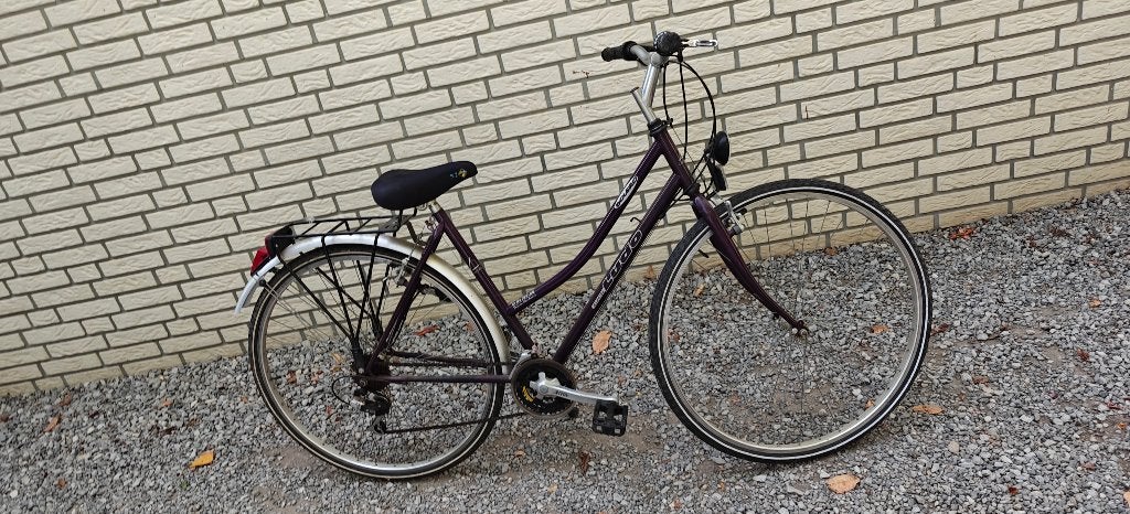 velo de femme, Ophalen