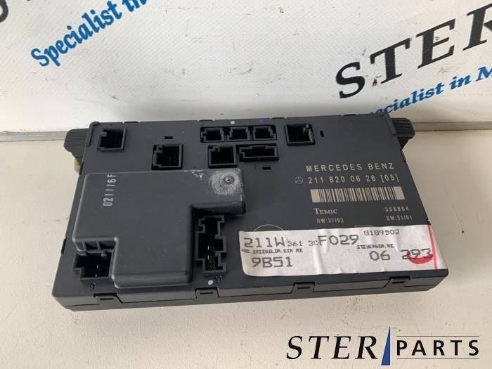 Module verrouillage central des portes d'un Mercedes E-Klass, 3 mois de garantie, Utilisé, -, -