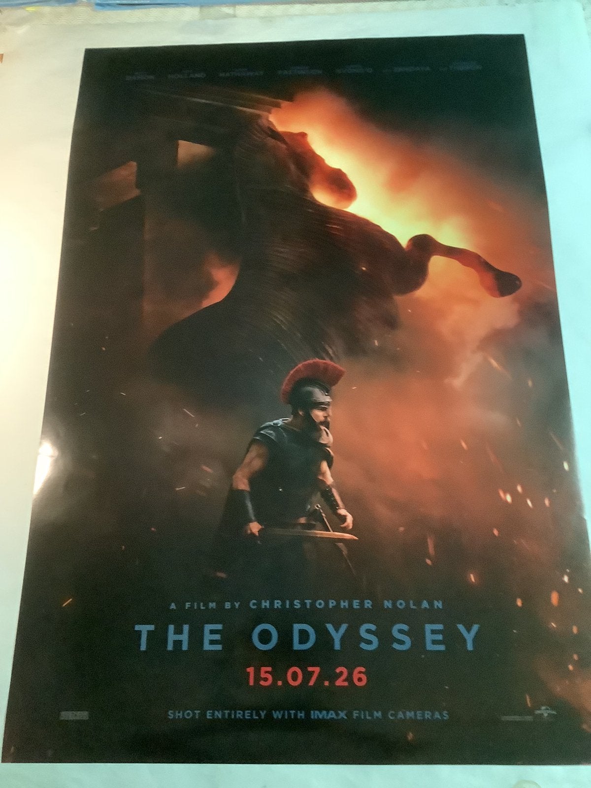 ODYSSEY   USA  FILMPOSTER   68,5-101,5 cm, Ophalen of Verzenden, Zo goed als nieuw