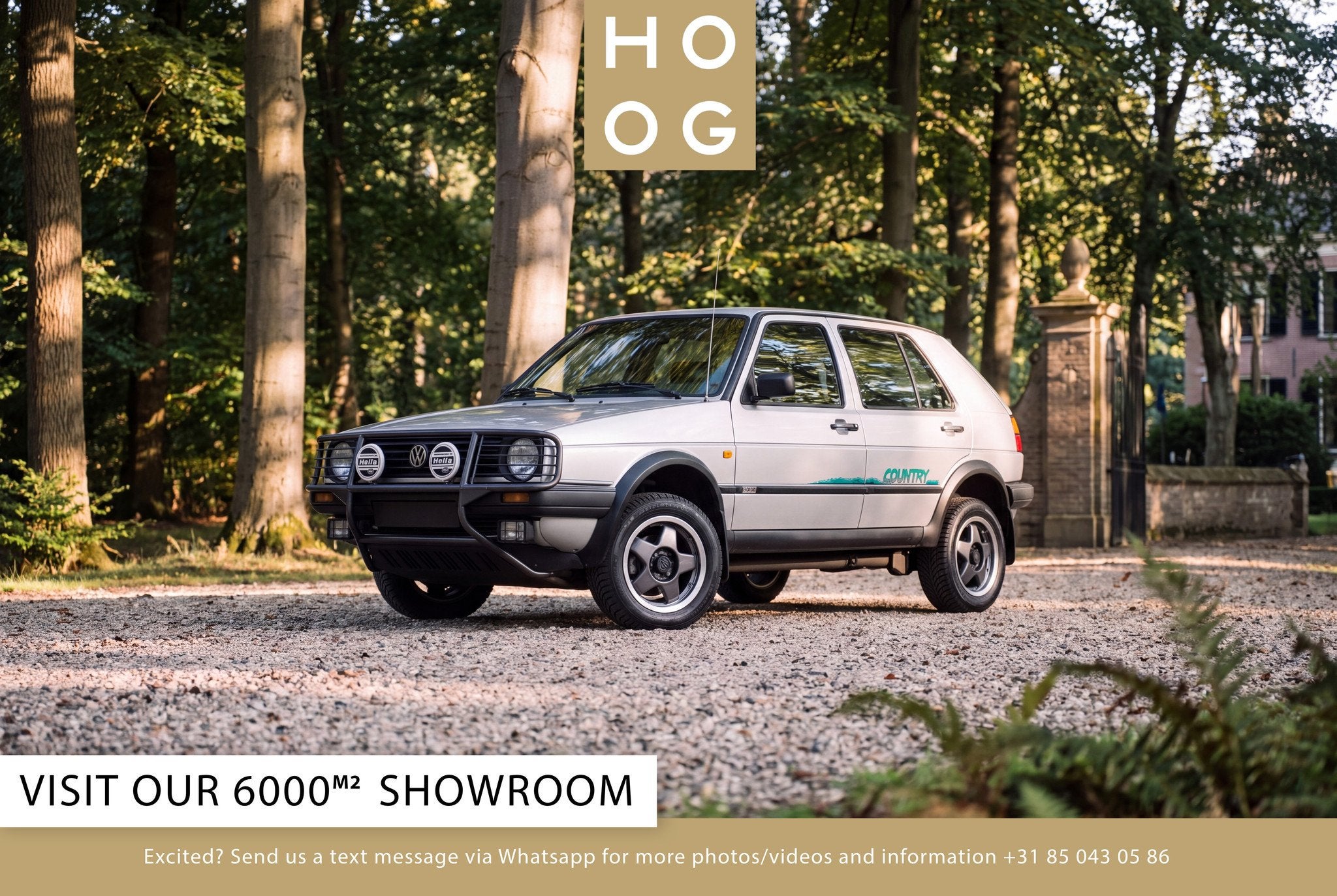 Volkswagen Golf 1.8 Country Syncro (bj 1992), Auto's, Stof, Gebruikt, 4 cilinders, 72 kW