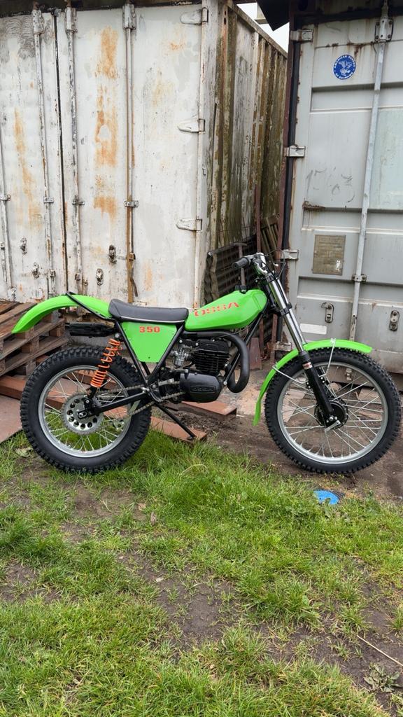 Ossa tr77 350, Ophalen, Gereviseerd