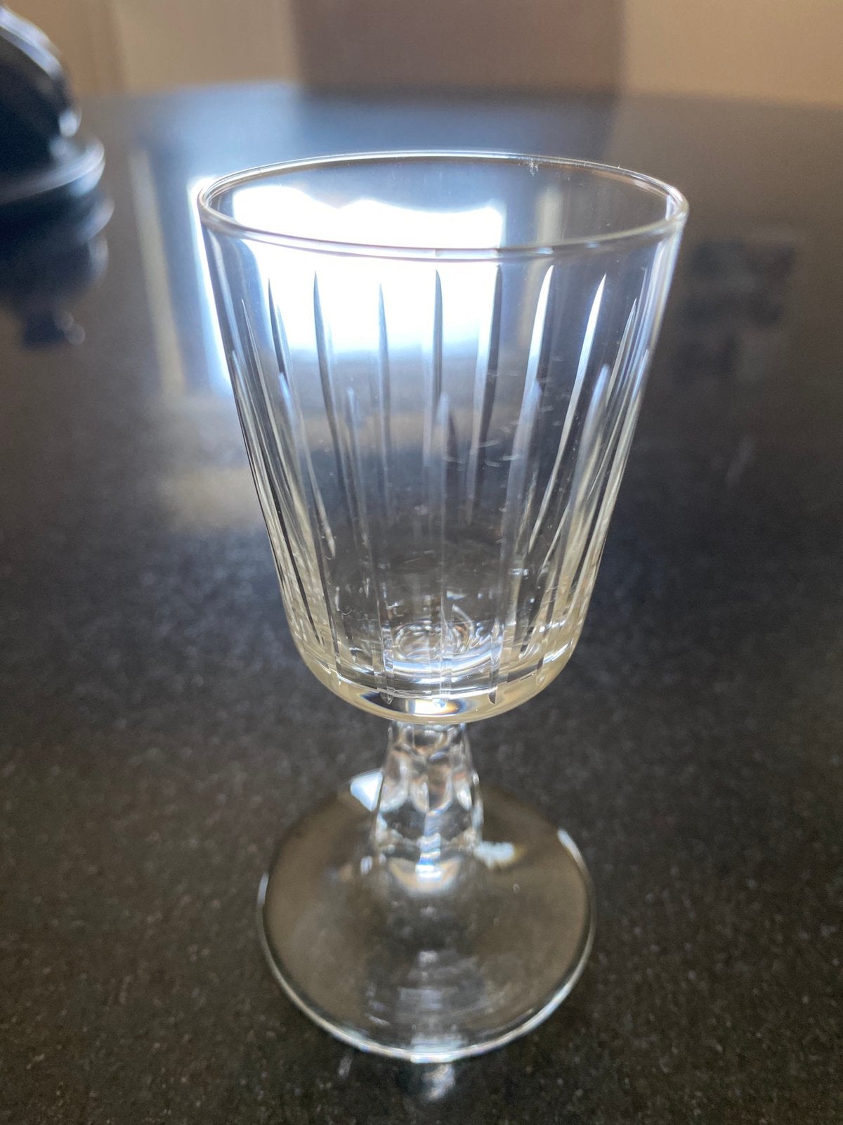 Vintage glasservies, Ophalen