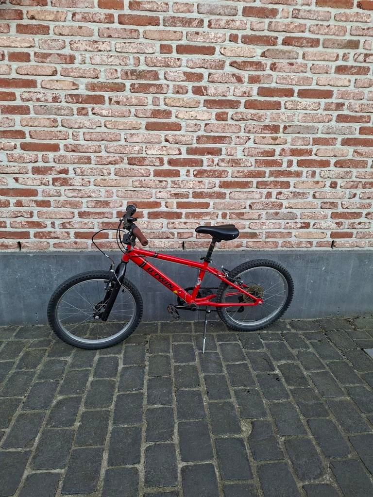 Kinderfiets B'twin, Ophalen