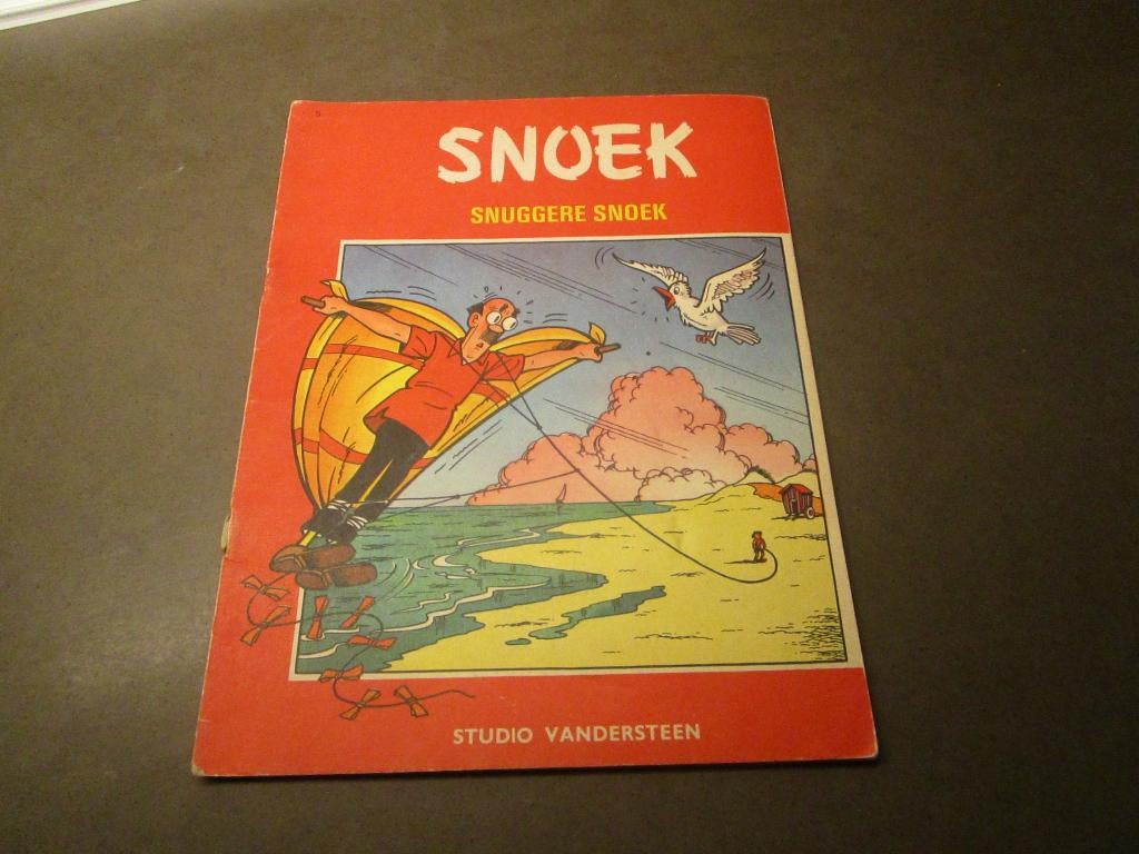 Snuggere Snoek - 1e druk - 1968, Boeken, Gelezen, Eén stripboek, Studio  Vandersteen, Ophalen of Verzenden