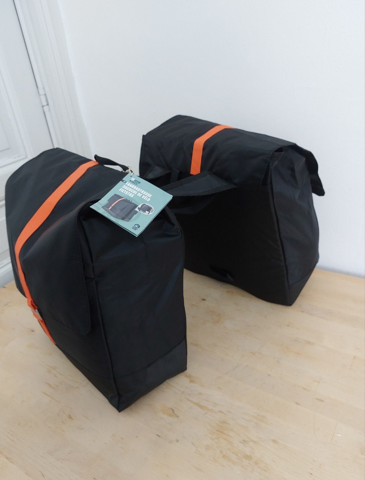 Grand sacoche double imperméable neuf pour vélo