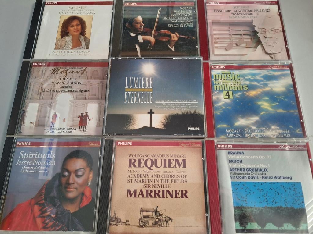 Lot 38 x Cd's Philips Classical Collection, Ophalen of Verzenden, Romantiek, Gebruikt, Kamermuziek