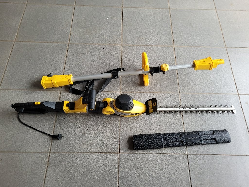 Telescopische heggenschaar Powerplus 750W  560mm. Als nieuw!, Tuin en Terras, Ophalen, Zo goed als nieuw, Elektrisch