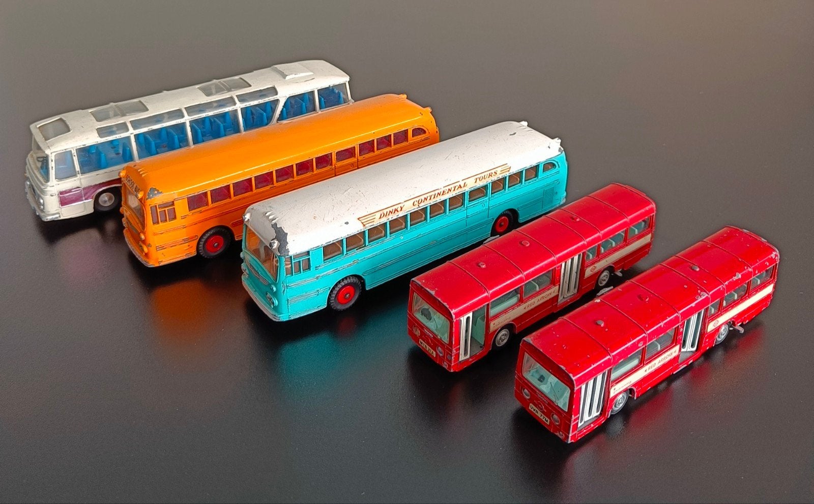 Collection vintage de bus Dinky (super) Toys., Enlèvement ou Envoi
