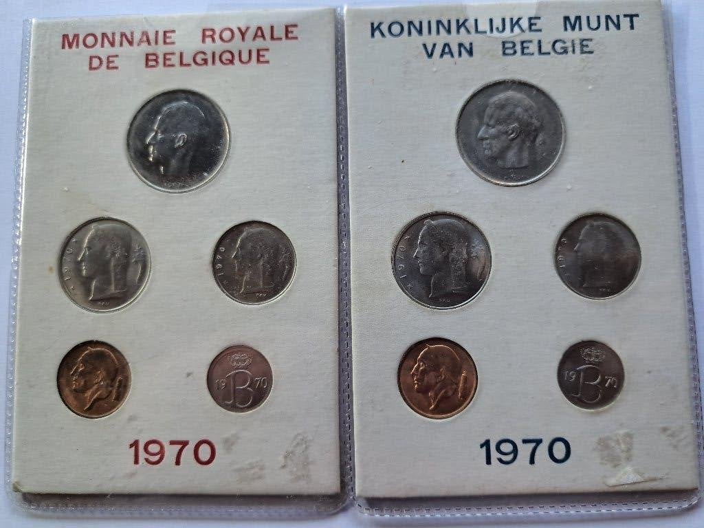 BELGISCHE  MUNTENSET, Ophalen of Verzenden, Zo goed als nieuw