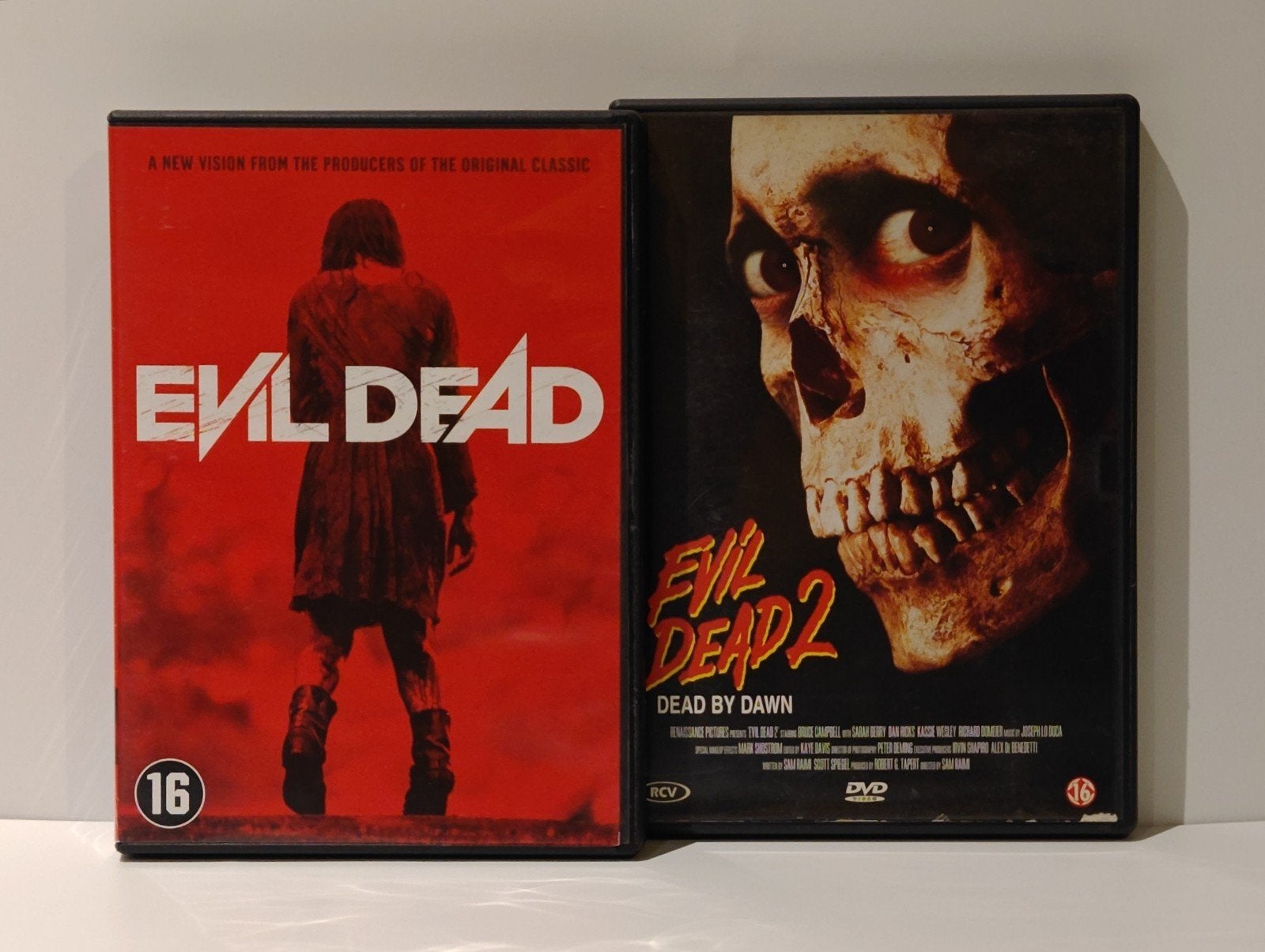 Evil Dead + Evil Dead 2 DVD Set Horror Klassiekers Sam Raimi, Cd's en Dvd's, Ophalen of Verzenden