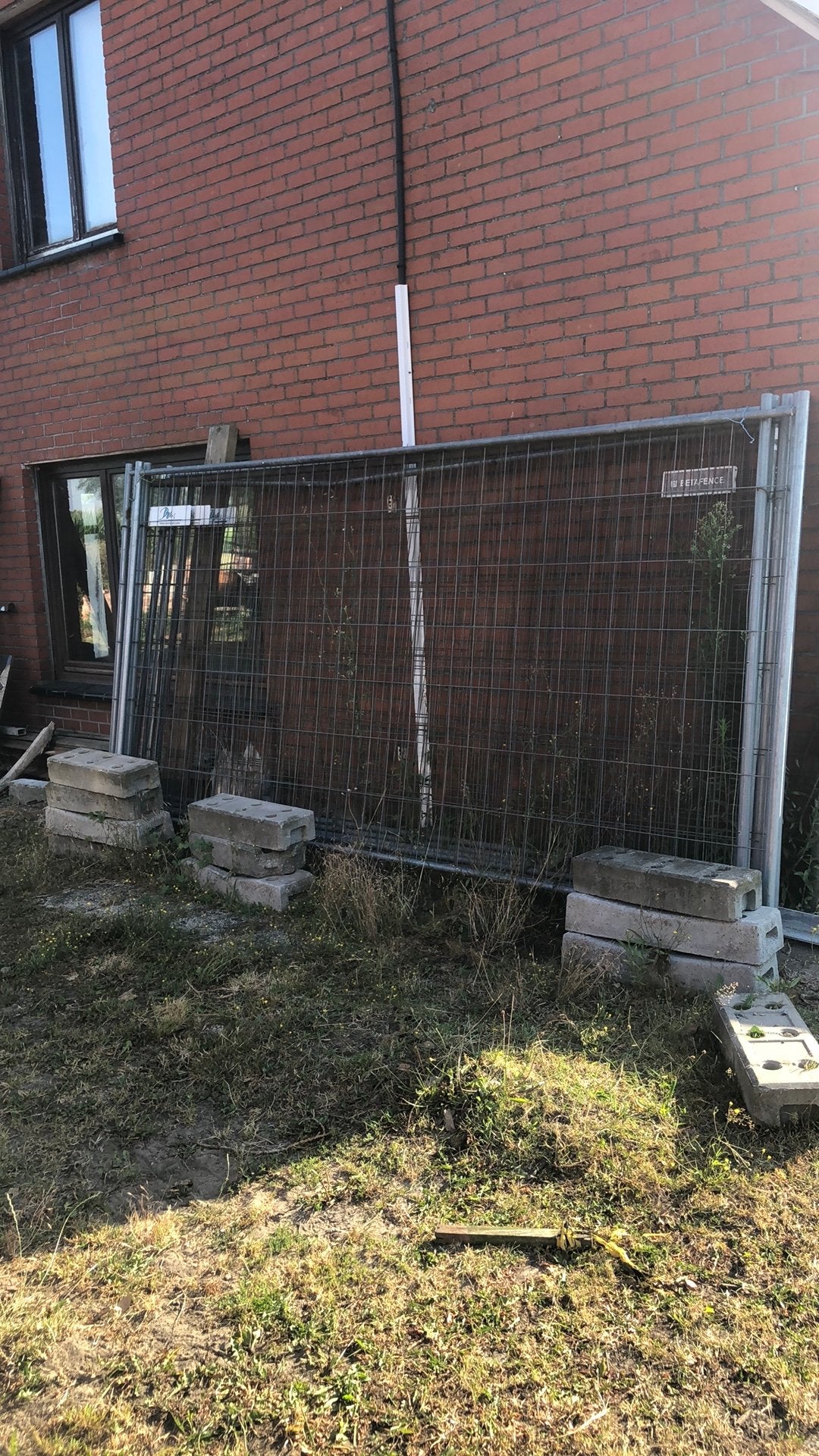 Werfhekkens heras, Bricolage & Construction, Enlèvement, Comme neuf
