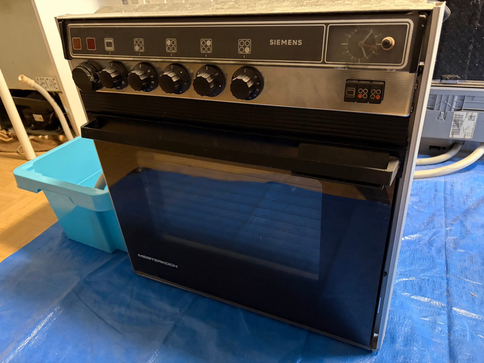 Gratis oven , kookplaat en dampkap, Elektronische apparatuur, Ophalen, Gebruikt, Oven