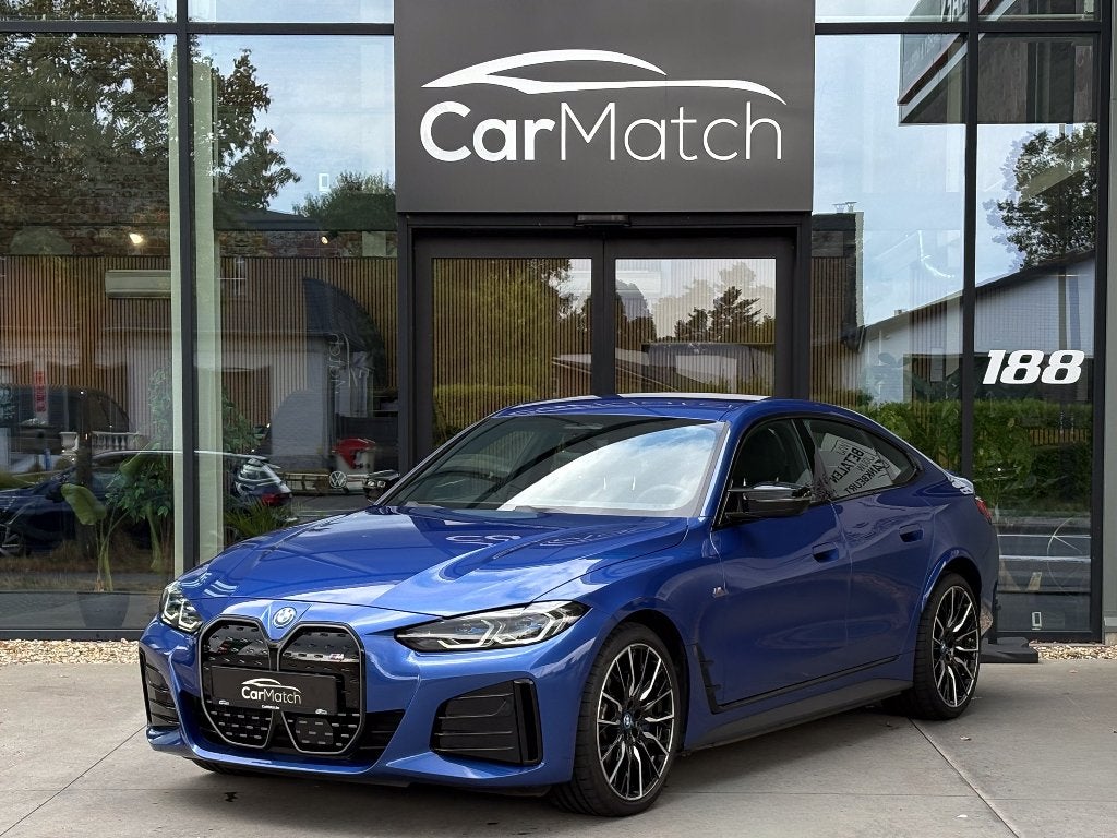 BMW i4 M50 - ACC | CAMERA | LASER, Auto's, Blauw, Alcantara, https://public.car-pass.be/vhr/2bd567f9-3209-4cc6-a05b-8027cc6c8161