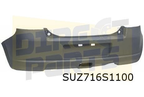 Suzuki Swift III (3/05- 11/07) achterbumper (te spuiten) Ori, Neuf, Arrière, -, -