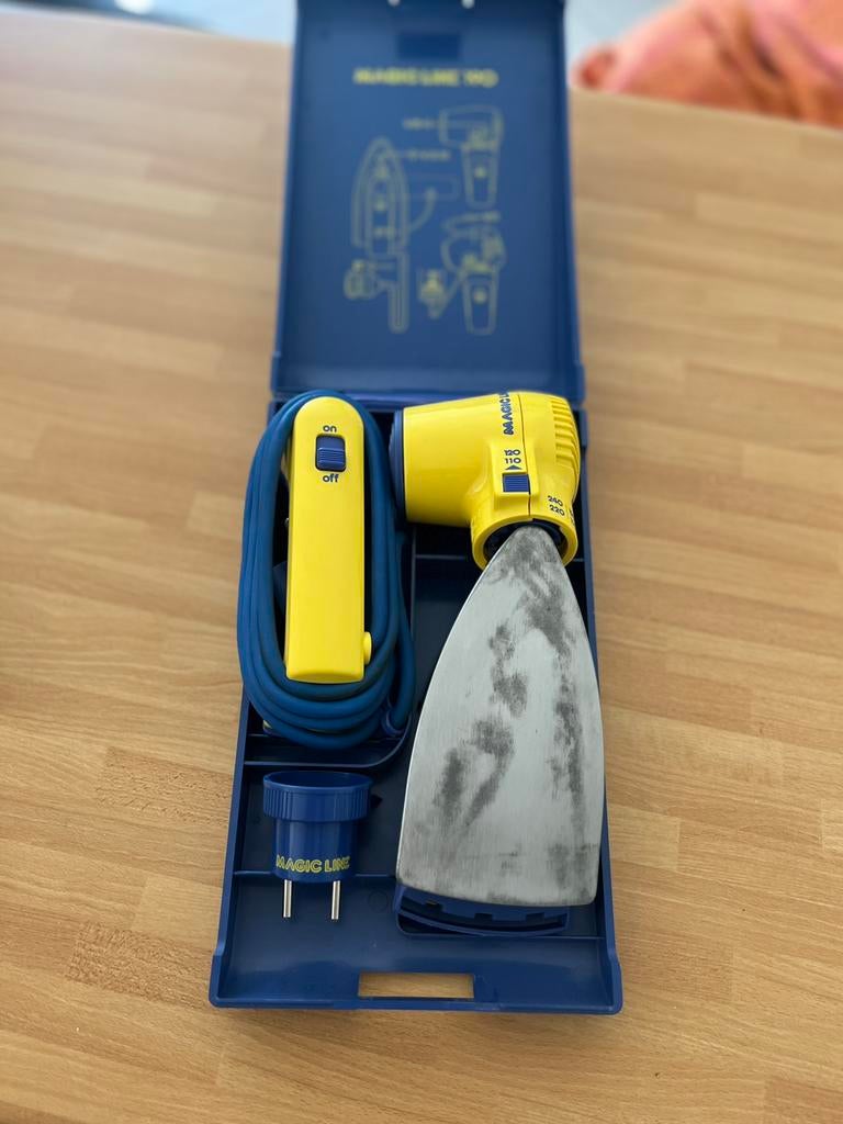 Combi reis strijkijzer en haardroger, Ophalen of Verzenden, Gebruikt