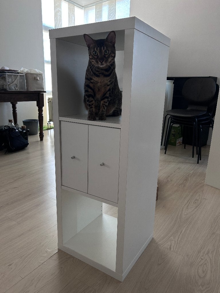 Lage IKEA kast met twee schuiven, Enlèvement, Utilisé