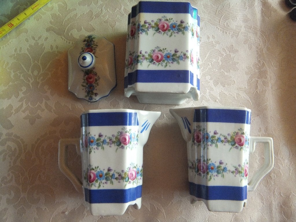 oud melk en suikerpotje., Antiek en Kunst, Ophalen of Verzenden