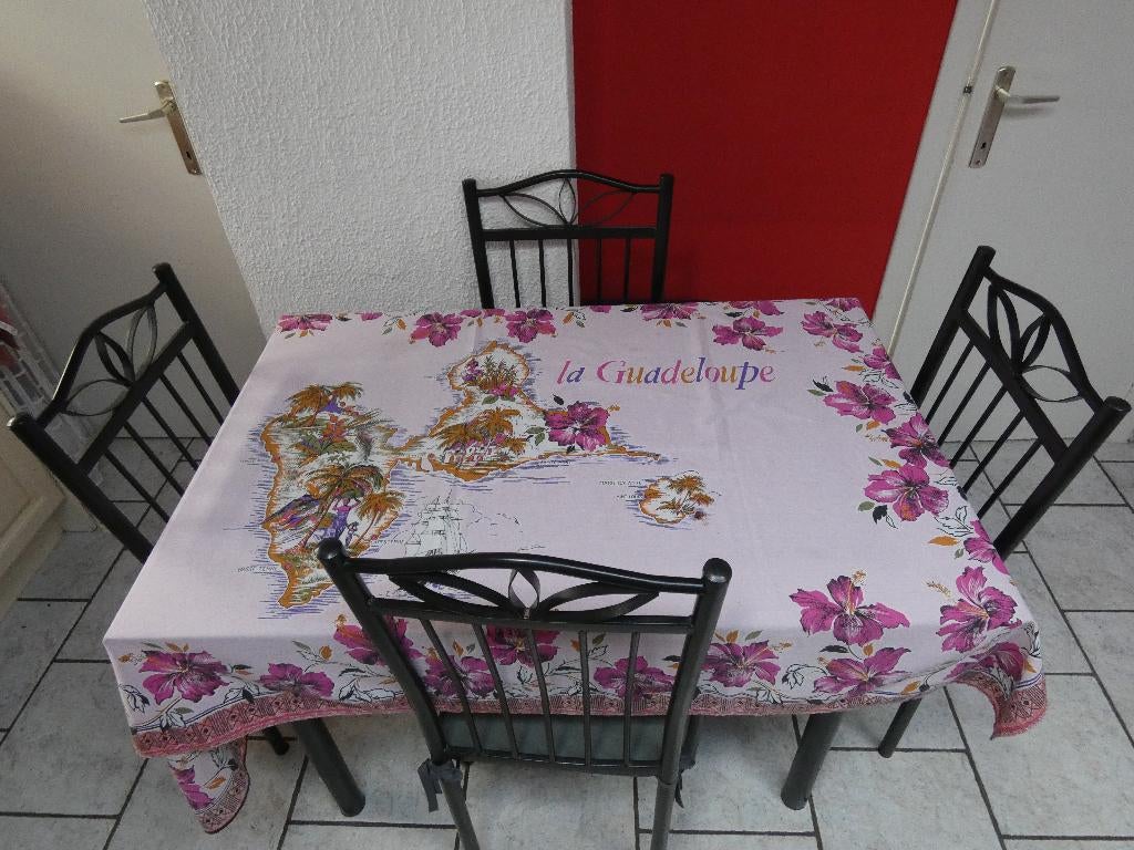 Ensemble table de cuisine, Maison & Meubles, Cuisine | Couverts, Utilisé, Autres matériaux, Enlèvement
