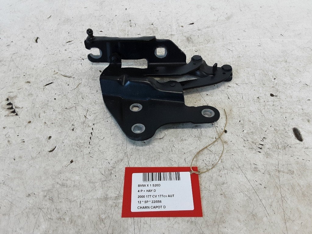 CHARNIERE DE CAPOT DROIT BMW X1 (E84) (2990360), Autos : Pièces & Accessoires, Mevr. I. Hauben, Utilisé, BMW, Rue de l'Espoir 34 34
4030  GRIVEGNÉE, BE