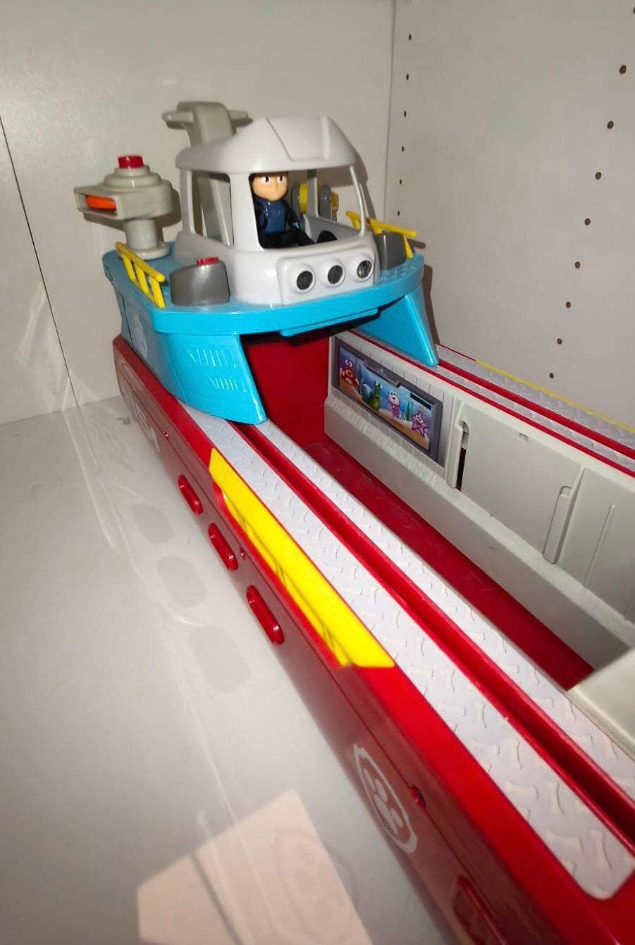 Paw Patrol Sea Patroller boot, Kinderen en Baby's, Speelgoed | Actiefiguren, Ophalen, Zo goed als nieuw