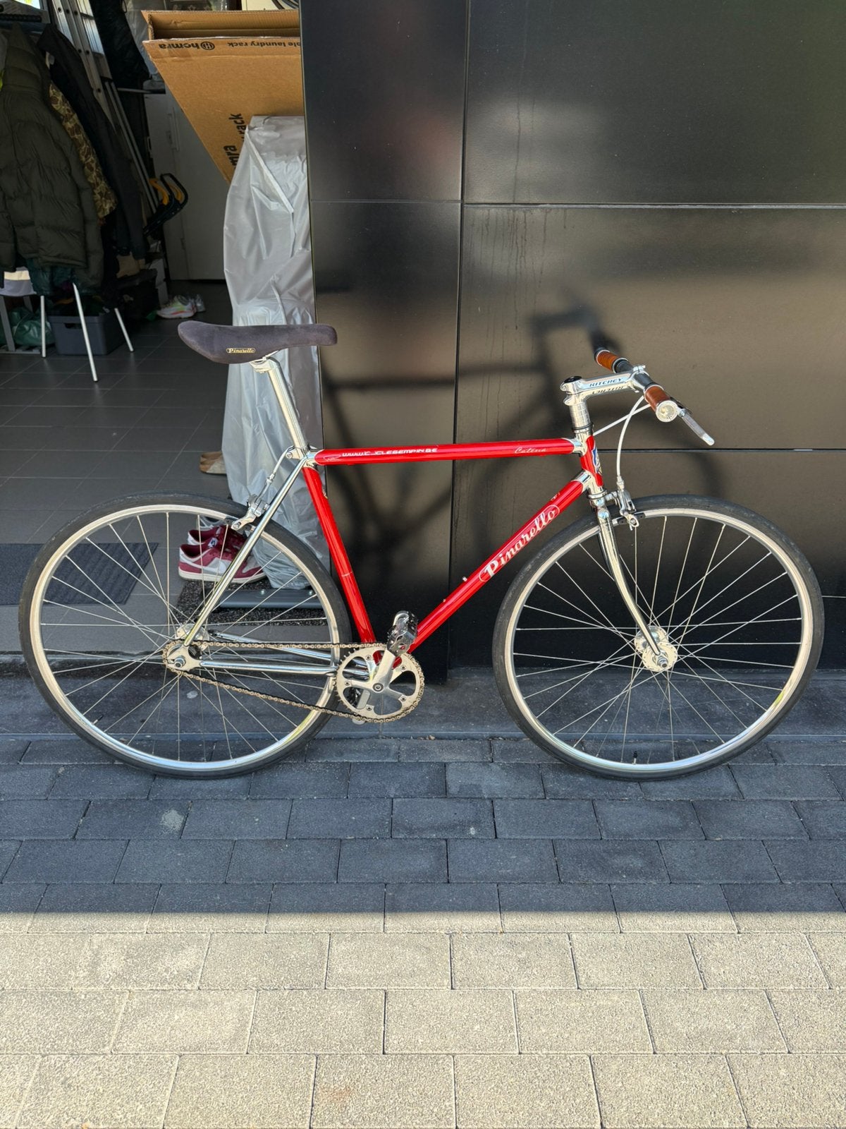Pinarello retro fixie bike, Enlèvement, Comme neuf