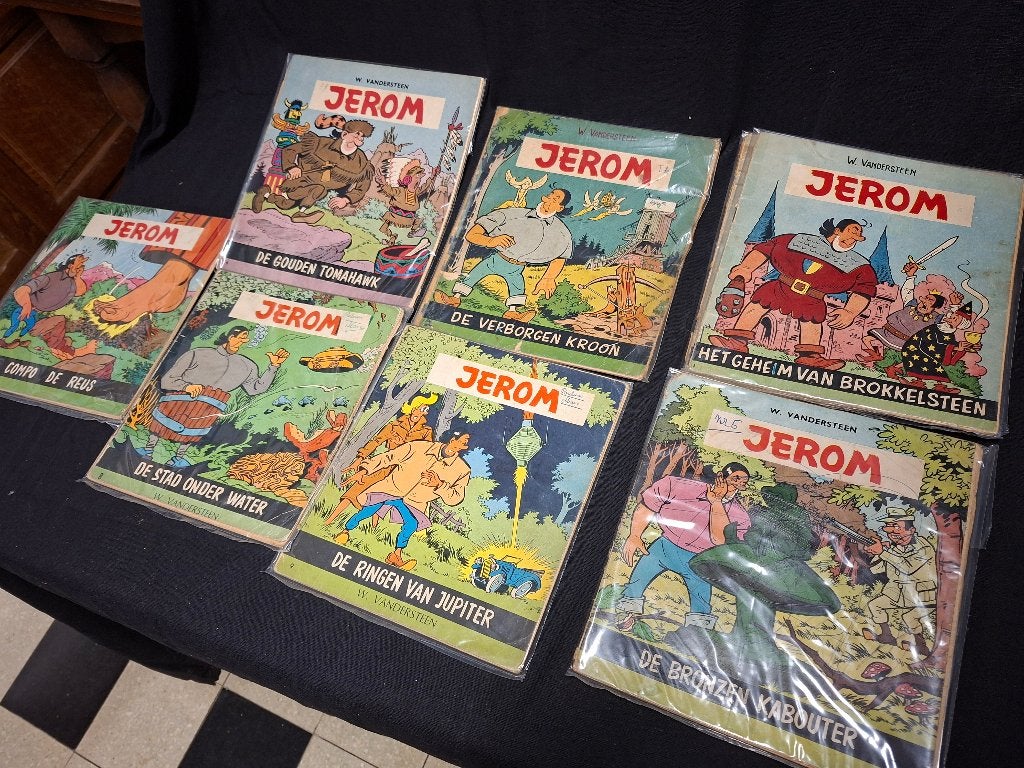 Jerom collectie, Boeken, Meerdere stripboeken, Ophalen, Gelezen