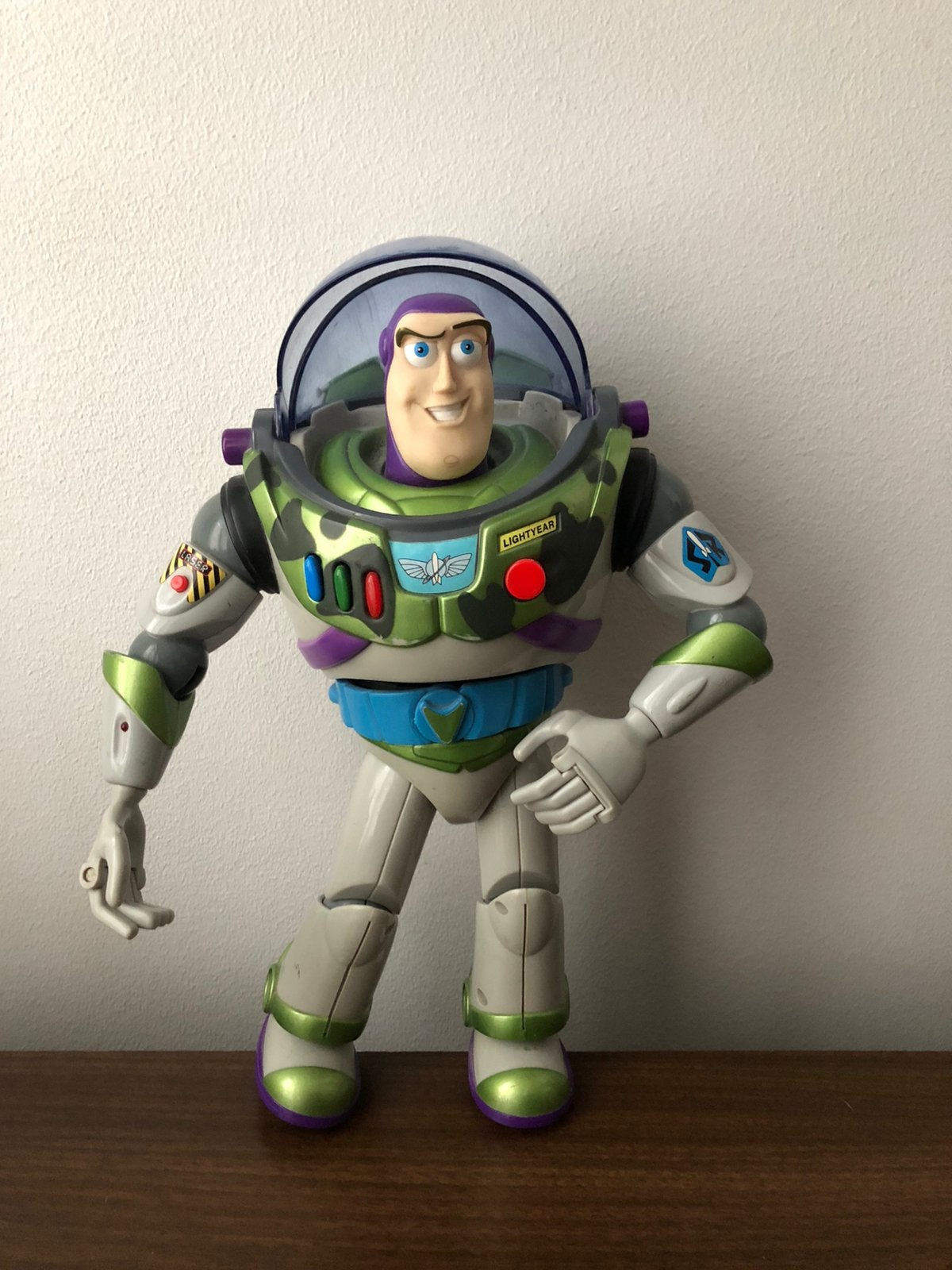Vintage 1999 Mattel Rescue Gear Buzz Lightyear Camouflage, Ophalen, Zo goed als nieuw
