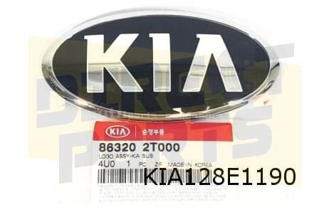 Kia Optima embleem logo ''Kia'' achterzijde Origineel! 86320, Kia, -, Verzenden, -