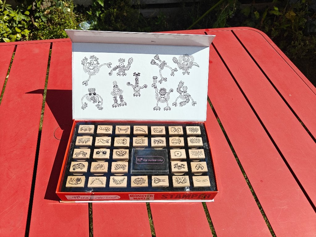 Monster maker stempel set, Ophalen of Verzenden, Zo goed als nieuw, Jongen of Meisje