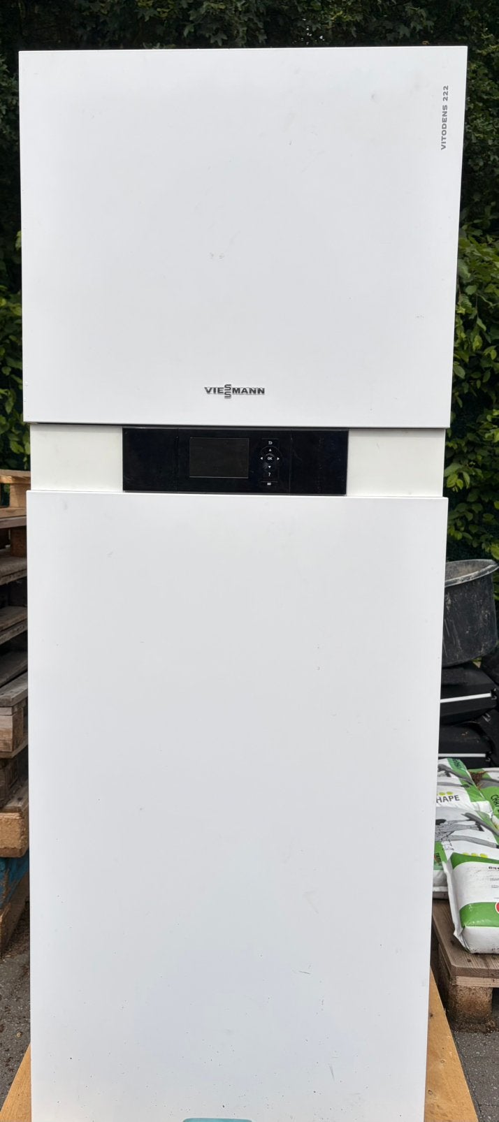 Vitodens 222-F Viessmann, Ophalen, Aardgas, 100 liter of meer, Boiler