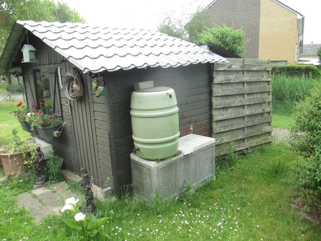 tuinhuis, Tuin en Terras, Tuinhuizen, Tuinhuis, 1 raam, Met overkapping, Hout