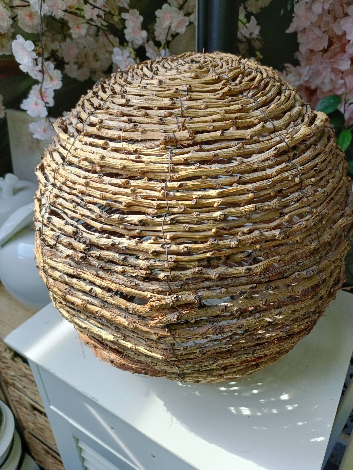 rieten bol decoratie, Huis en Inrichting, Ophalen