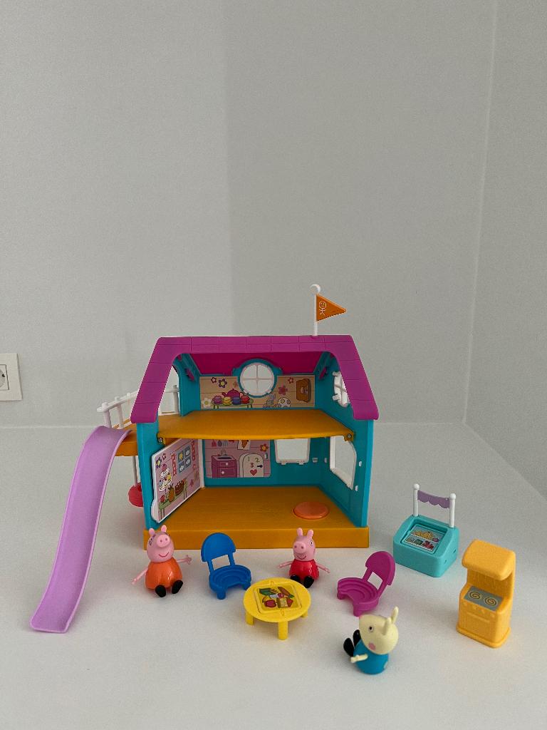 Peppa Pig clubhuis, Collections, Jouets, Comme neuf, Enlèvement ou Envoi