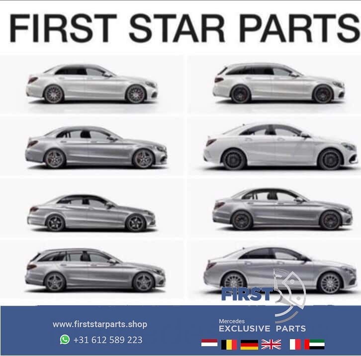 S205 C Klasse 2014-2019 bumper bescherming kap aluminium 205, Auto-onderdelen, Gebruikt, -, Ophalen of Verzenden, -