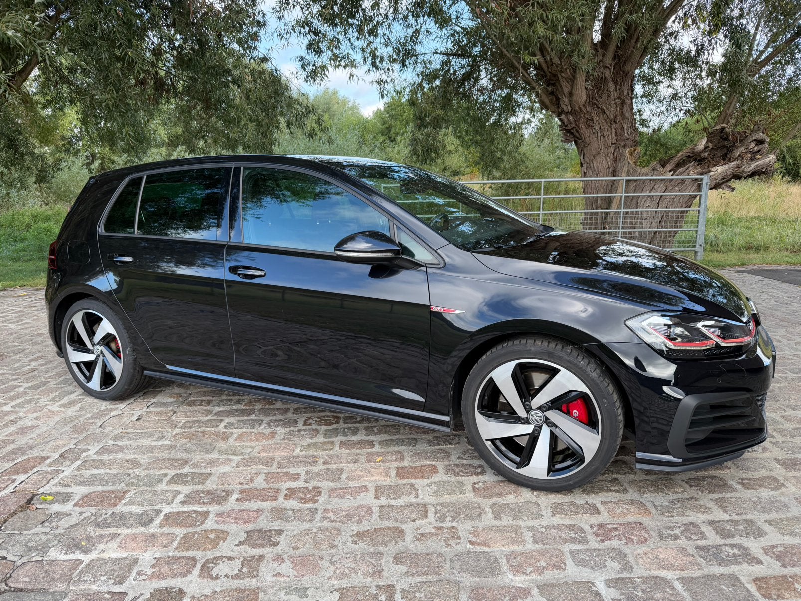 Golf 7.5 GTI Performance, Auto's, 4 deurs, Stof, Zwart, Cruise Control