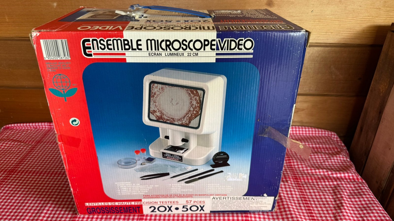 Vintage elektromicroscoop, Computers en Software, Vintage Computers, Ophalen