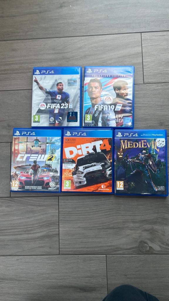 Ps4 games te koop., Games en Spelcomputers, Ophalen, Gebruikt, Sport